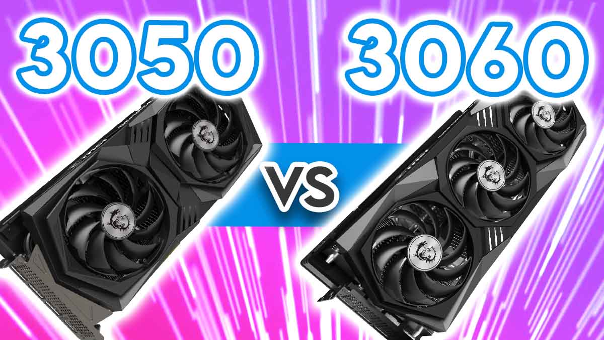 3050 VS 3060 Feature Image