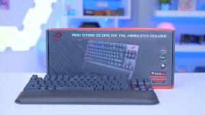 ASUS ROG Strix Scope RX TKL Wireless Deluxe Keyboard Review 