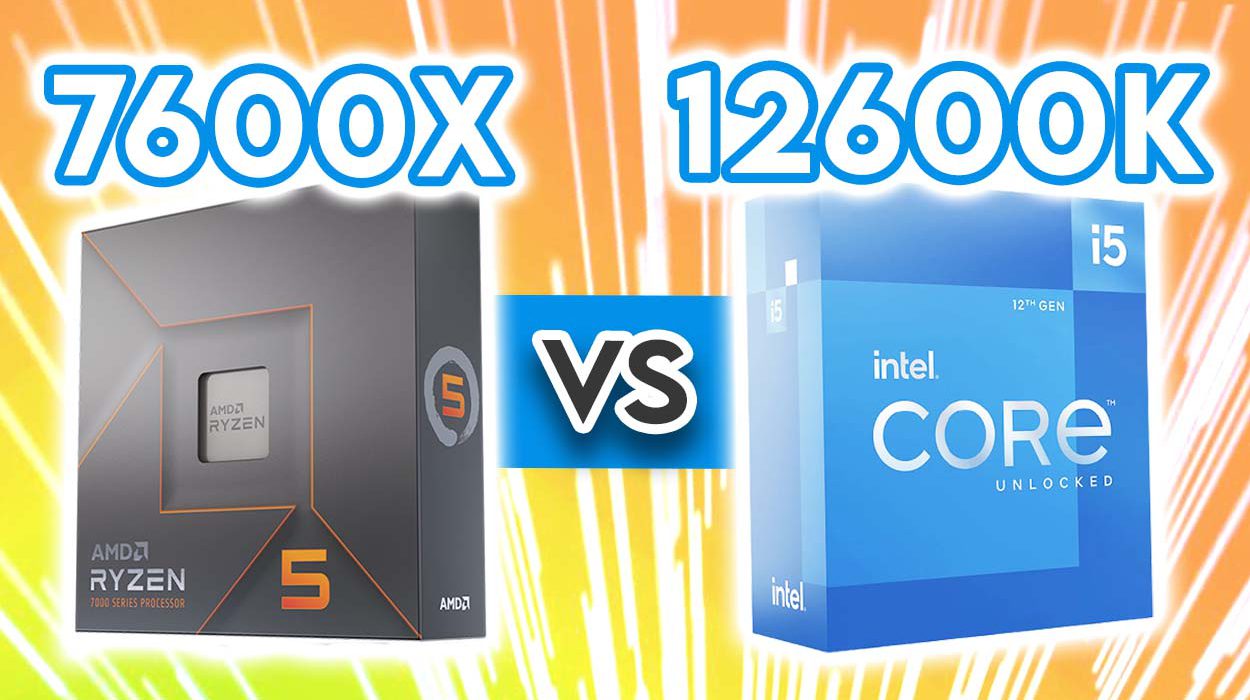 Ryzen 5 7600X VS Core i5 12600K