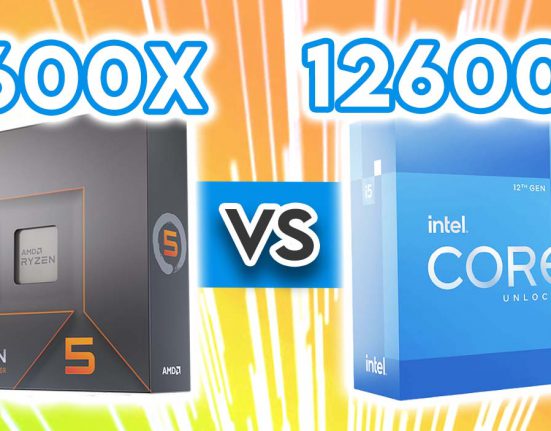 Ryzen 5 7600X VS Core i5 12600K