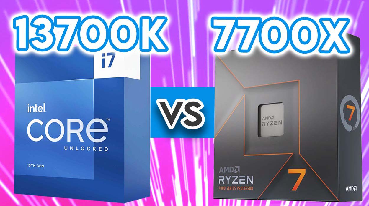 uitgebreid Armstrong Uitgebreid Intel Core i7 13700K vs AMD Ryzen 7 7700X – Which CPU is the Best? -  GeekaWhat