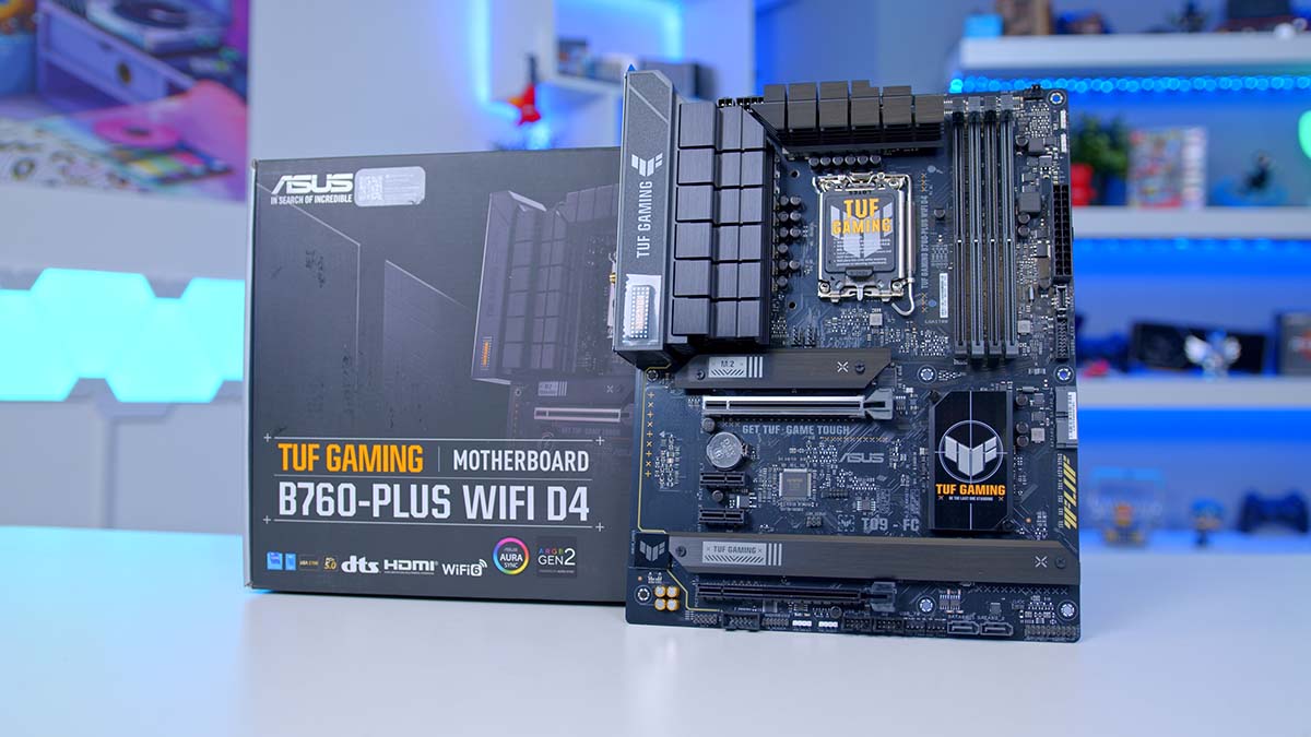 ASUS TUF Gaming B760-Plus WiFi D4 Feature Image