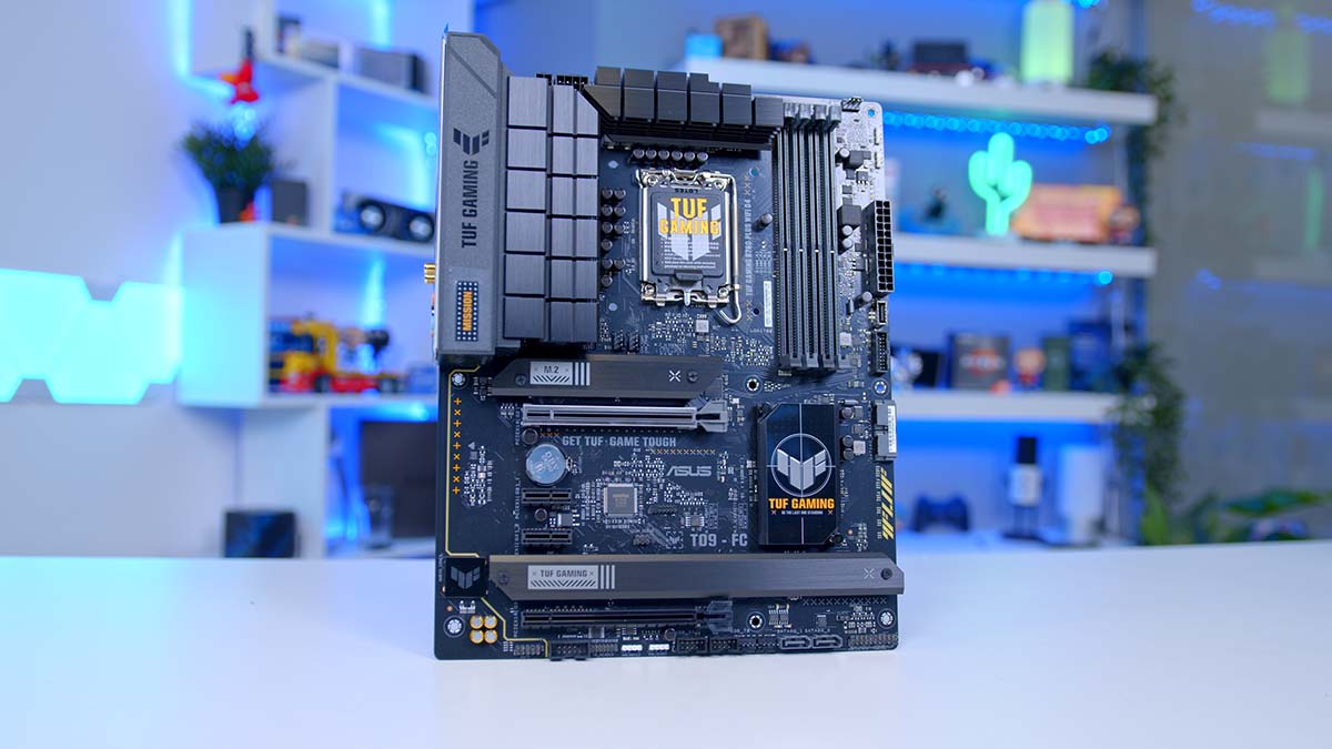 ASUS TUF B760 Whole Motherboard Feature Image