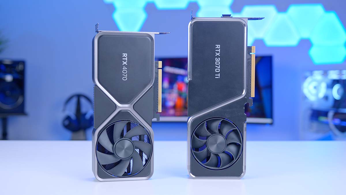 RTX 4070 vs RTX 3070 Ti Feature Image