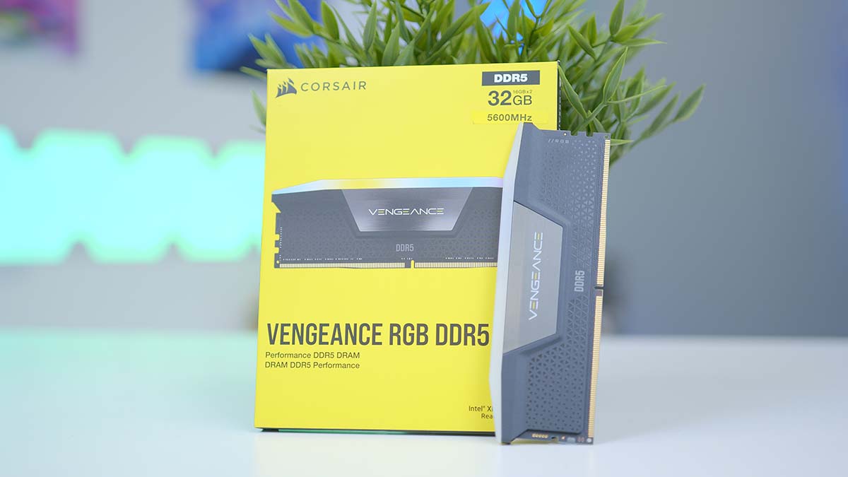 Corsair Vengeance Black RGB DDR5 Feature Image