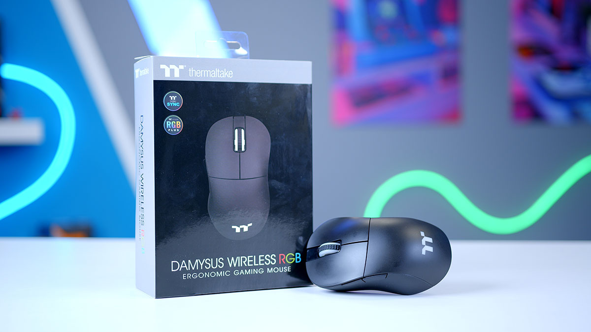 DAMYSUS WIRELESS RGB Ergonomic Gaming Mouse