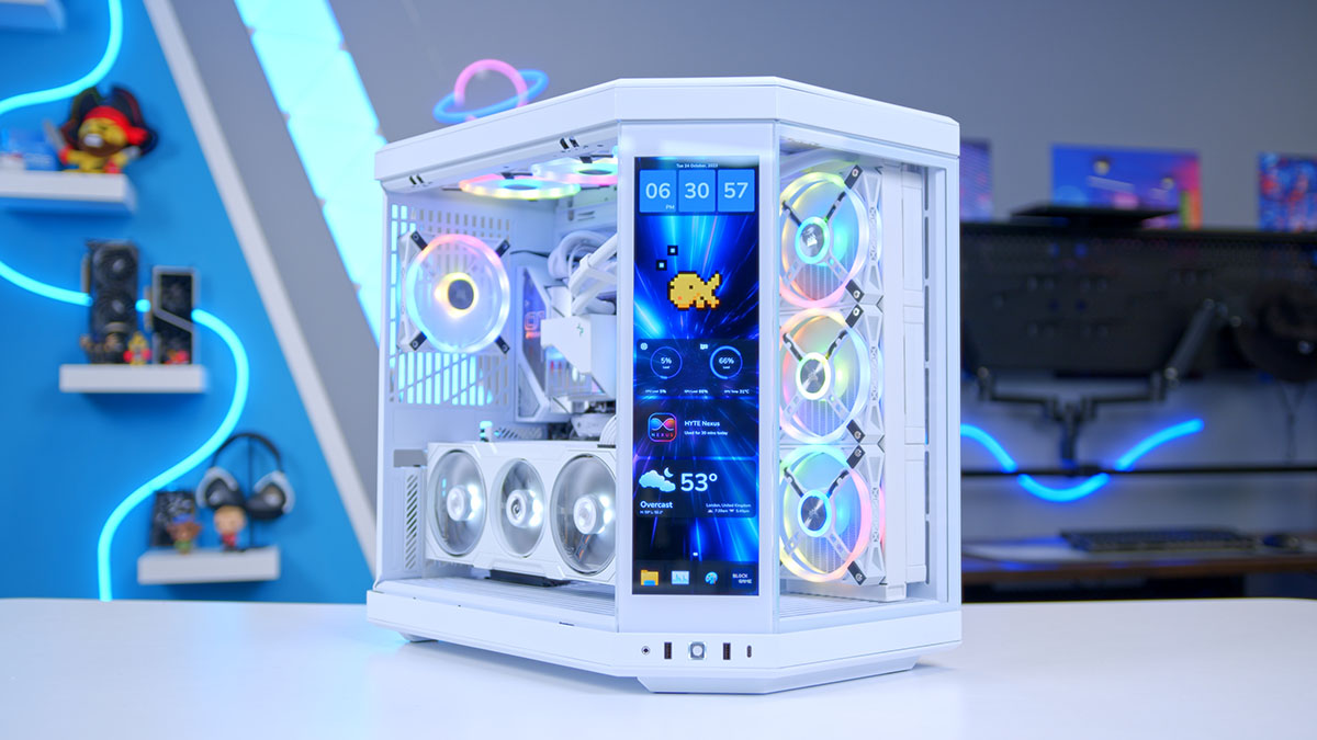 HYTE Y40 Snow White Edition PC case review: Hot looks with even