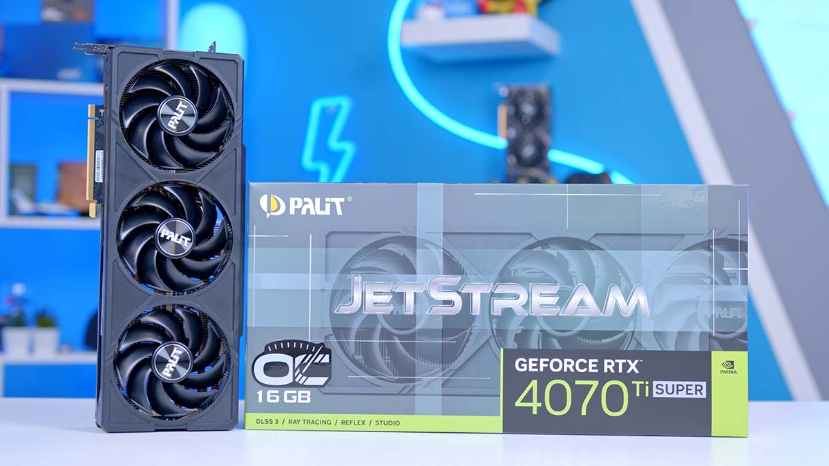 Palit GeForce RTX 4070 Ti Super JetStream review: VRAM FTW