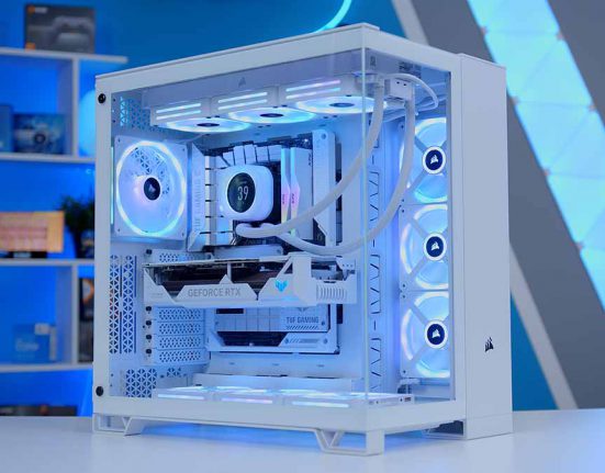 FI_6500X White + 4070 Ti SUPER PC Build