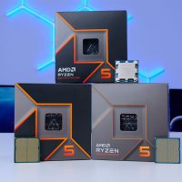 FI_Budget CPUS Ryzen 5 7600, Ryzen 5 9600, and Ryzen 5 9600X altogether